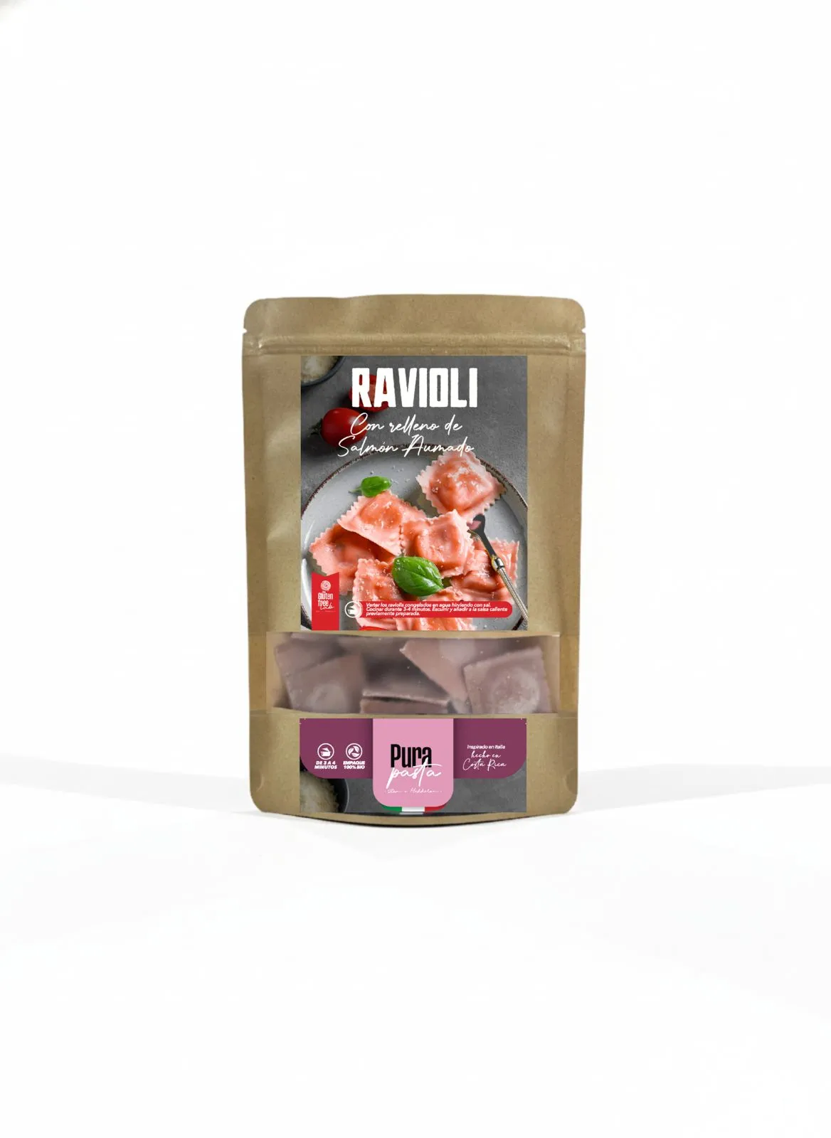 Ravioli de Salmón Ahumado